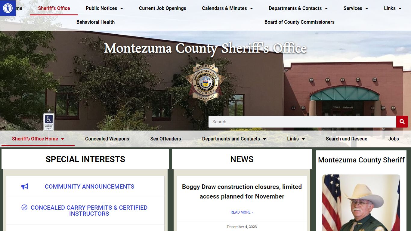 Sheriff's Office - Montezuma County